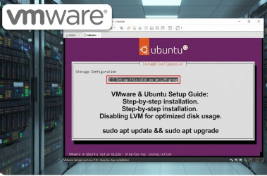 VMware Üzerinde Ubuntu Kurulumu