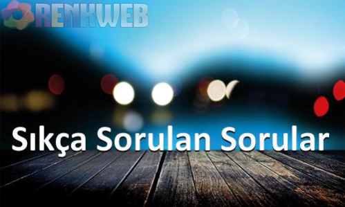 Sıkça Sorulan Sorular